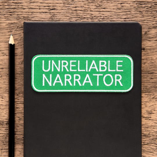 Summer Unreliable Narrator Iron-On & Adhesive Embroidered Patch by Make Market®